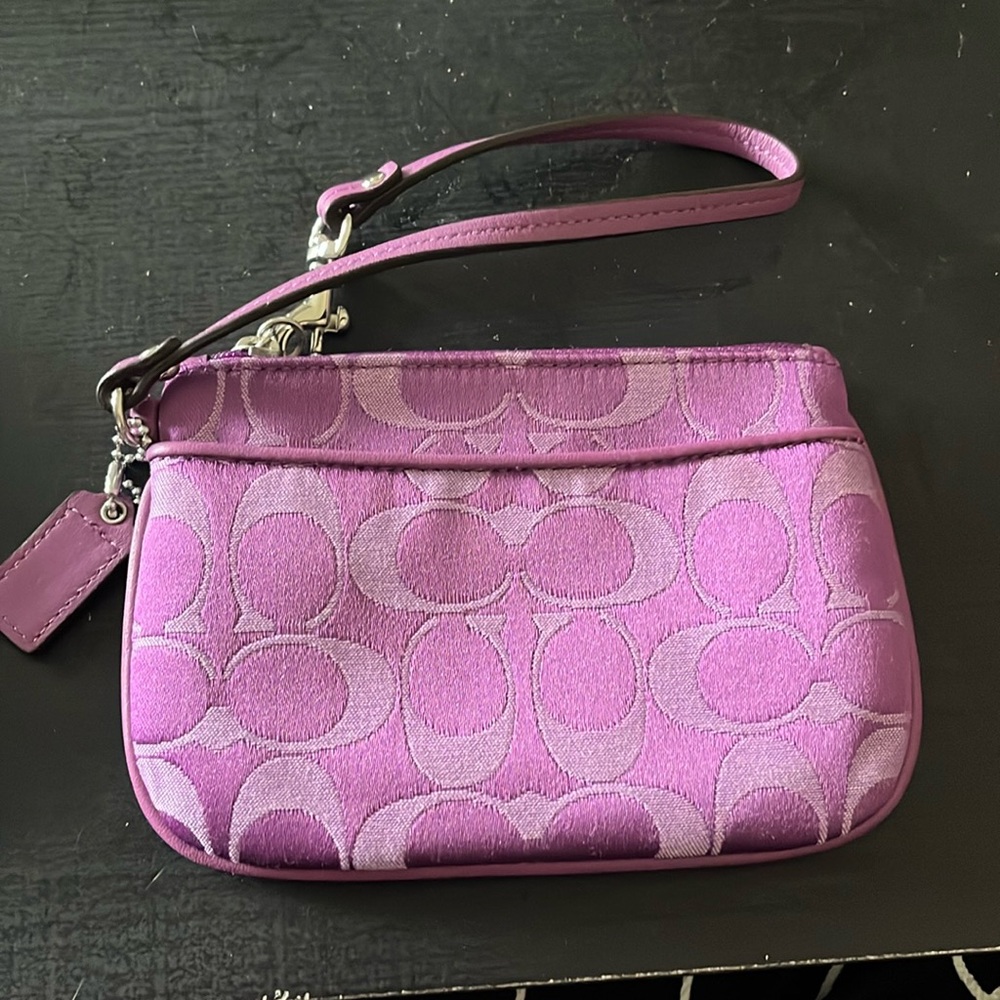 Coach wristlet